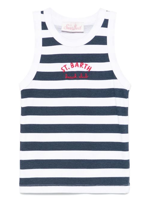 Canotta bambina a righe MC2 SAINT BARTH Kids | BLUE JR01600H